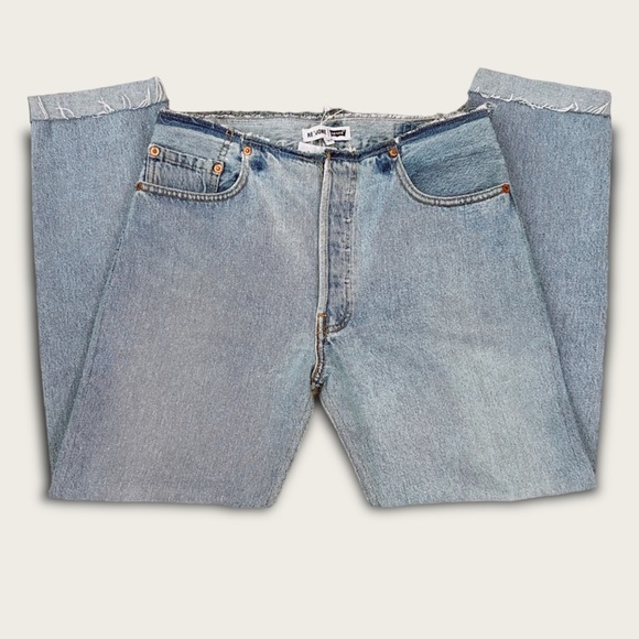RE/DONE Levi’s Straight Leg Jeans - Picture 6 of 12